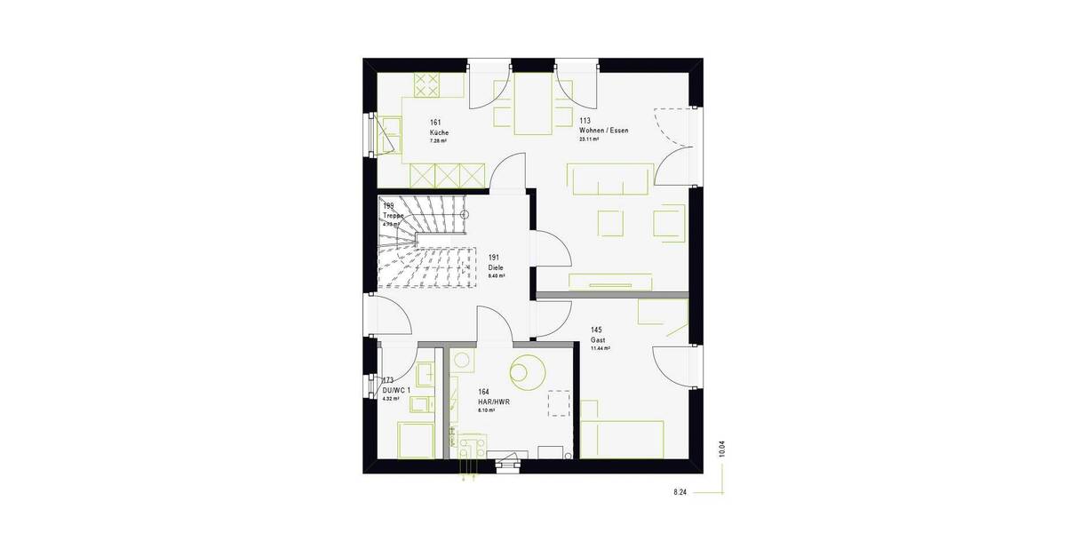 Einfamilienhaus Hürtgenwald Vossenack - 5 Zimmer, 124 m&sup2;, 353.719&euro; | Angebot:26834552