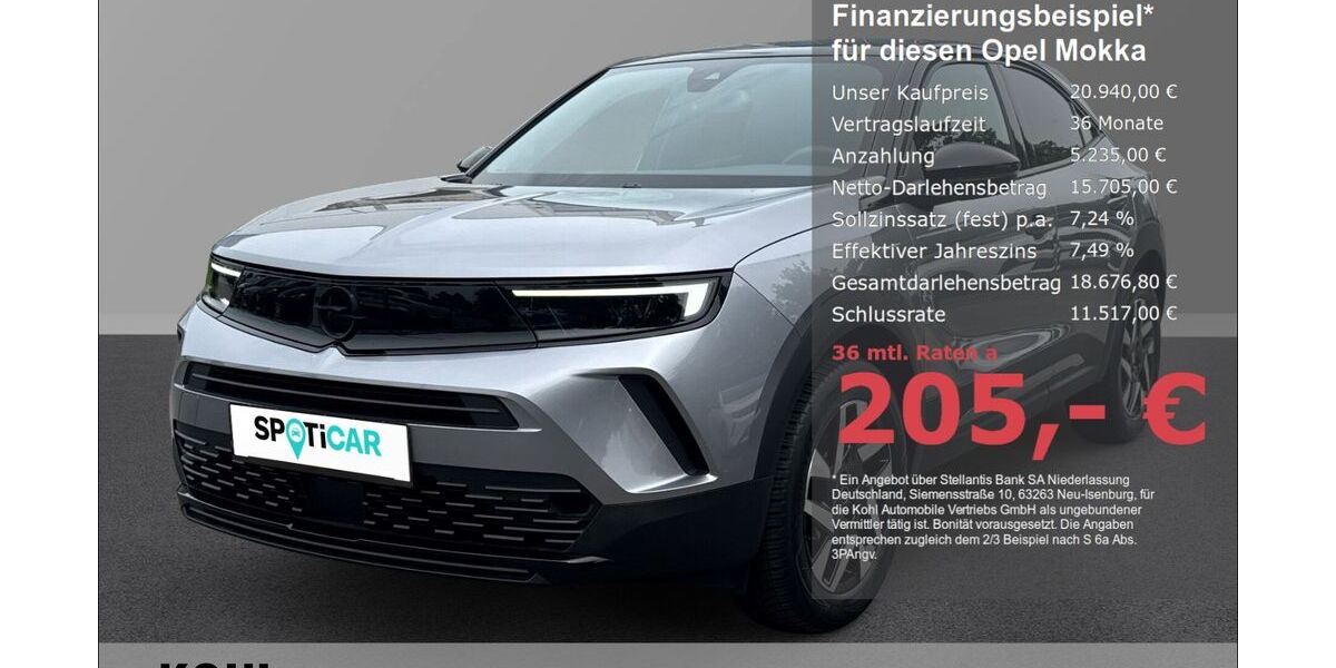 Opel Mokka 37.000 km 20.940 &euro; Aachen 52078