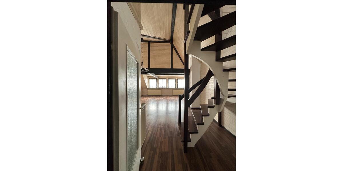 Penthouse-Wohnung, Terrasse, 1-3 P DÜ-Zentrum im Altbau warm 1420 3 zimmer