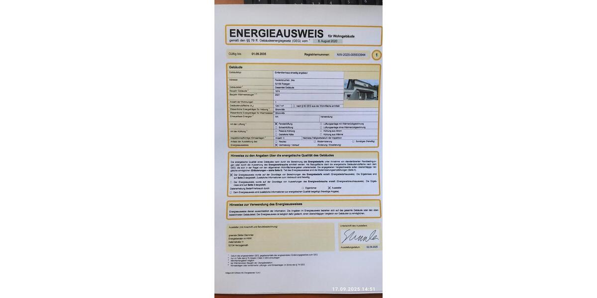 Einfamilienhaus Roetgen - 4.5 Zimmer, 118 m&sup2;, 294.000&euro; | Angebot:26236901