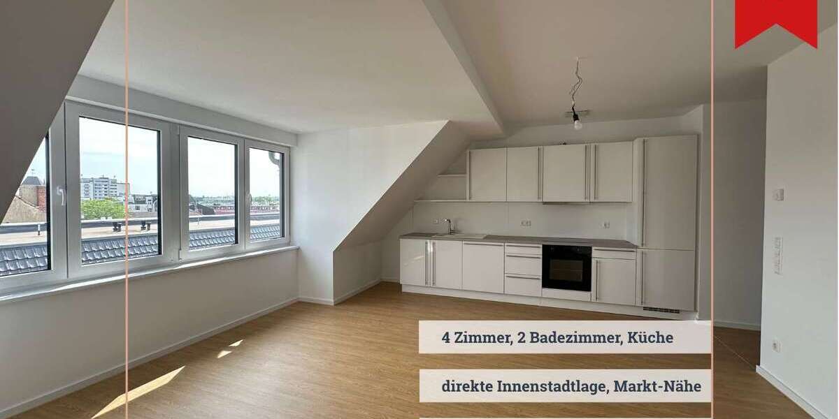 Etagenwohnung Aachen / Mitte Mitte - 4 Zimmer, 97 m&sup2;, 1.290&euro; | Angebot:26985964