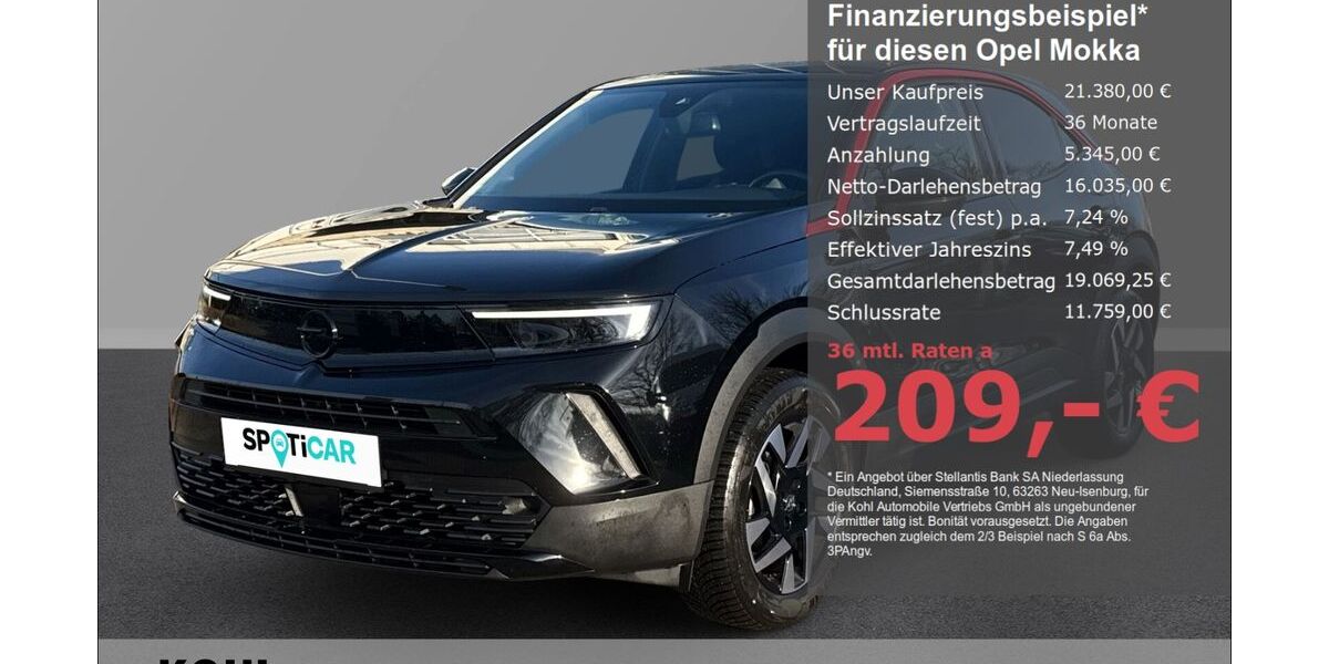 Opel Mokka 28.100 km 21.380 &euro; Aachen 52078