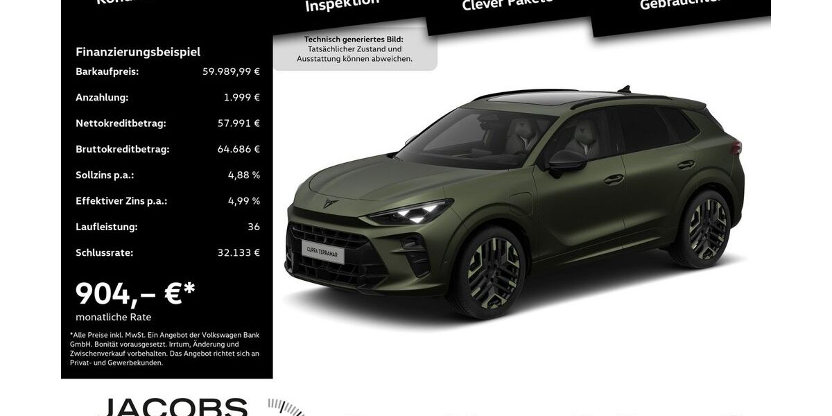 Cupra Terramar 13.333 km 53.990 &euro; Düren 52351