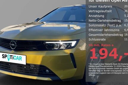Opel Astra 18.200 km 20.950 € Aachen 52078