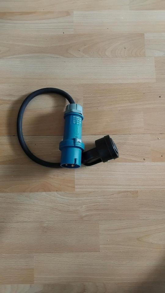 Starkstrom Adapter, Camping