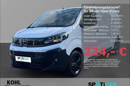 Opel Vivaro 10.600 km 22.950 &euro; Aachen 52078