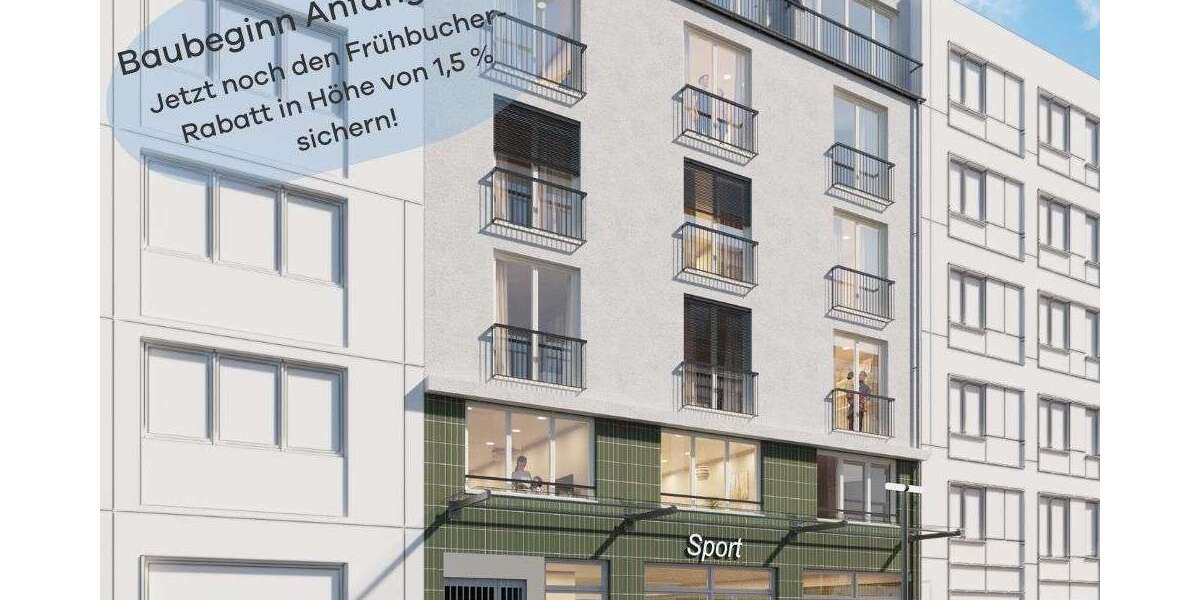 Etagenwohnung Aachen Frankenberger Viertel - 1 Zimmer, 31 m&sup2;, 209.900&euro; | Angebot:24917972