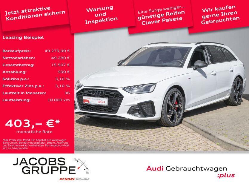 Audi A4 1.869 km 49.280 € Düren 52351