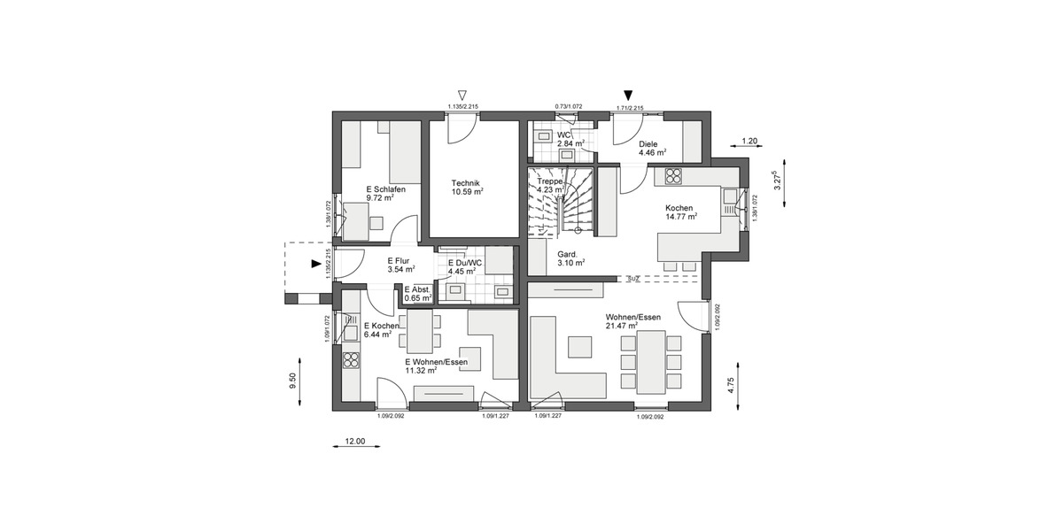 Mehrfamilienhaus, Wohnhaus Nideggen - 6 Zimmer, 190 m&sup2;, 537.400&euro; | Angebot:26155517
