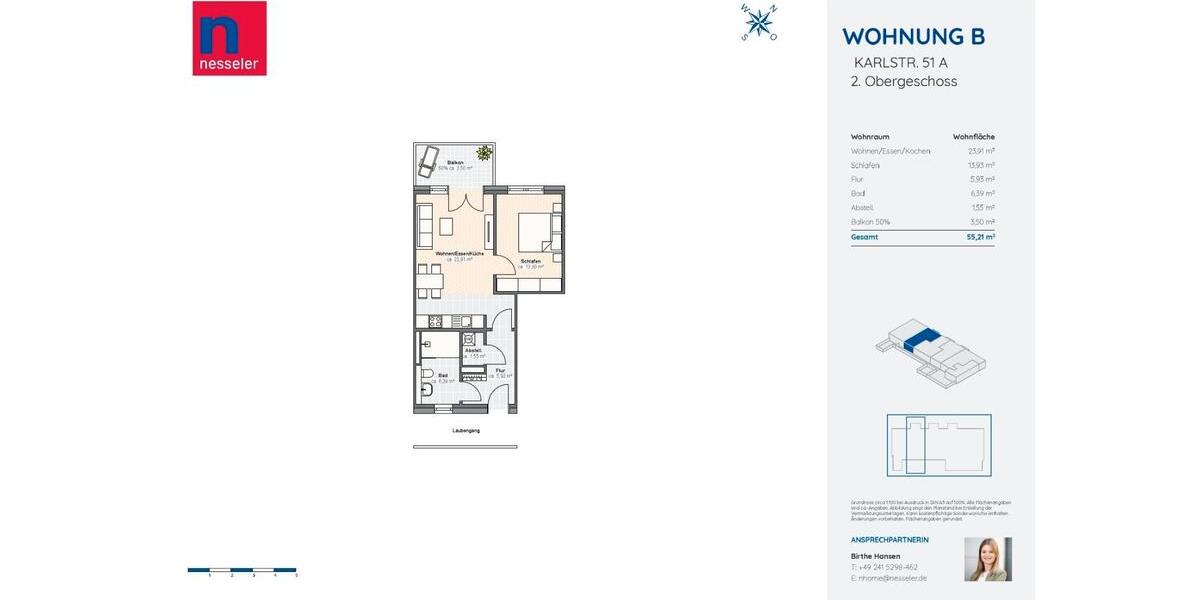 Einfamilienhaus Aachen Eilendorf - 2 Zimmer, 55 m&sup2;, 883&euro; | Angebot:26178006