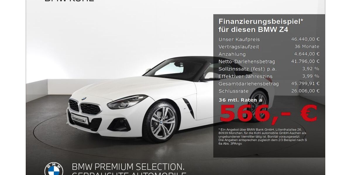 BMW Z4 7.261 km 45.240 &euro; Aachen 52078