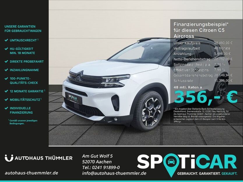 Citroen C5 Aircross 4.990 km 27.990 € Aachen 52070