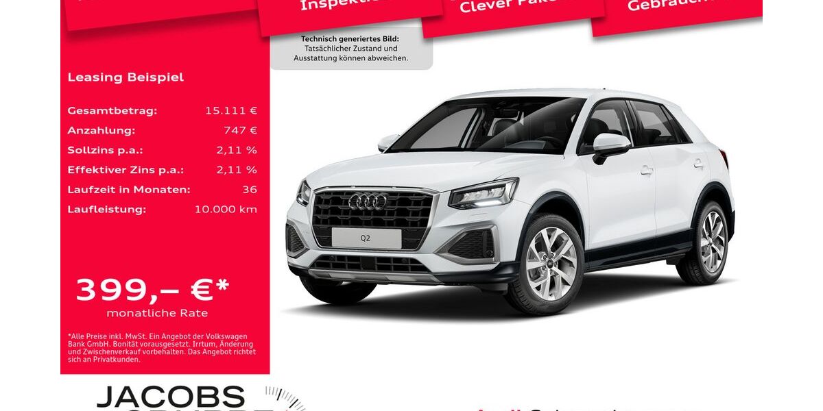 Audi Q2 28.255 km 33.290 &euro; Düren 52351