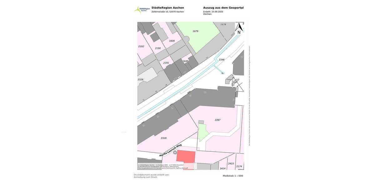 Etagenwohnung Aachen Aachen-Mitte - 2 Zimmer, 70 m&sup2;, 249.000&euro; | Angebot:26176686