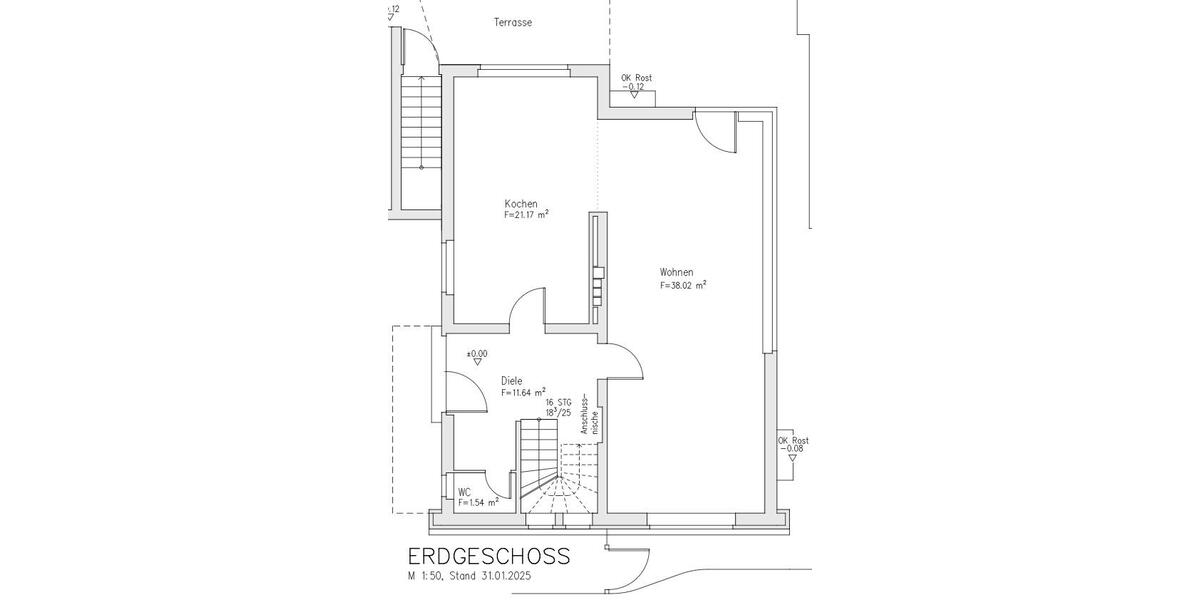 Einfamilienhaus Aachen Aachen-Mitte - 6 Zimmer, 180 m&sup2;, 2.340&euro; | Angebot:26358632