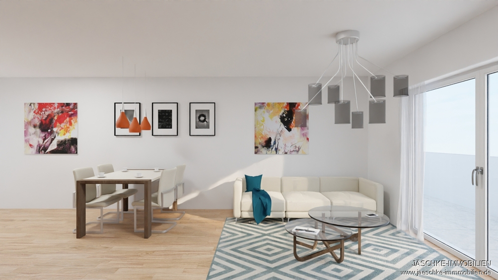 JÄSCHKE- barrierefreies Neubau-Penthaus mit großzügiger Dachterrasse und Aufzug in Übach-Palenberg 2 zimmer