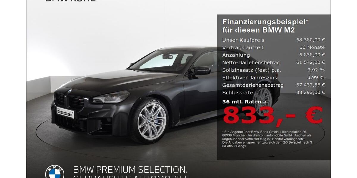 BMW M2 14.630 km 68.380 &euro; Aachen 52078