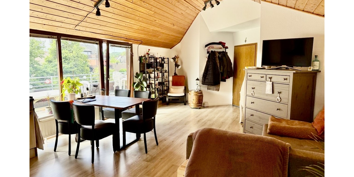 Roetgen – Zuhause über den Dächern der Eifel - Dachgeschoßwohnung Roetgen | Angebot:26784139