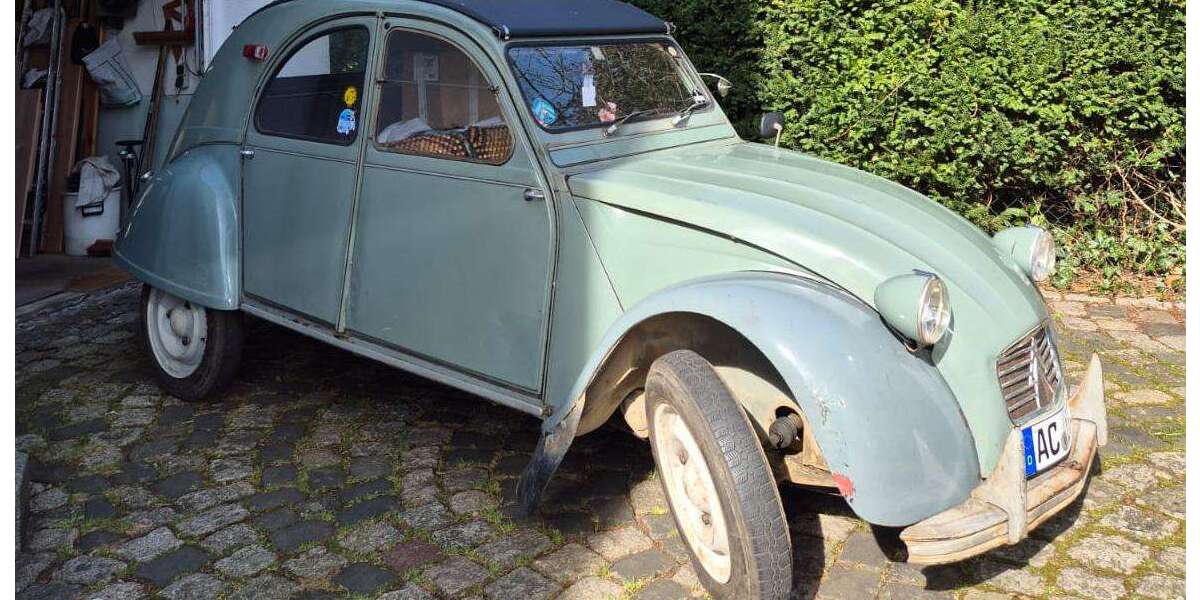 Citroen 2CV 99.999 km 7.500 &euro; Roetgen 52159