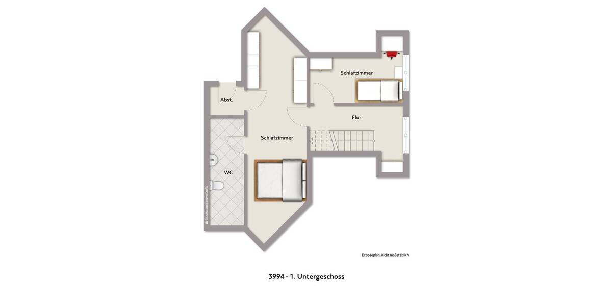 Etagenwohnung Aachen Laurensberg - 3 Zimmer, 96 m&sup2;, 265.000&euro; | Angebot:26207192