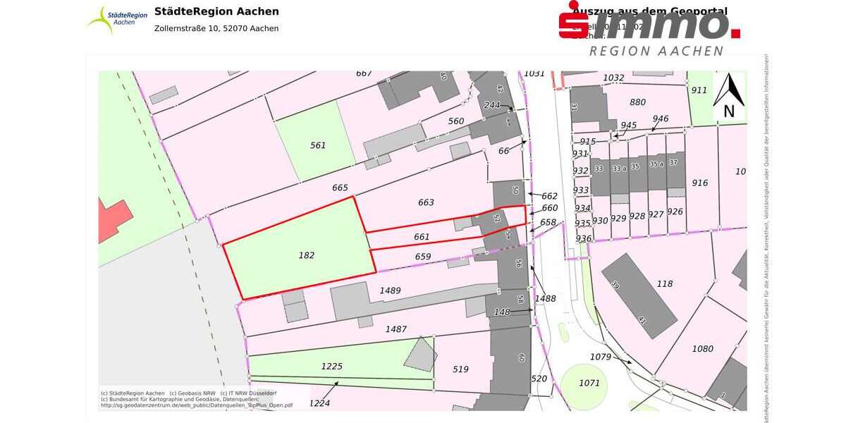 Grundstück zu verkaufen in Würselen 139.000 € 1221 m² zimmer