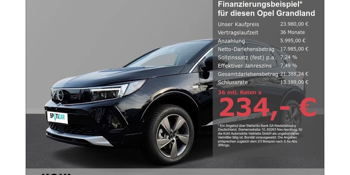 Opel Grandland (X) 19.870 km 22.370 &euro; Aachen 52078