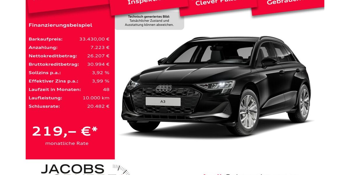 Audi A3 6.827 km 32.930 &euro; Geilenkirchen 52511