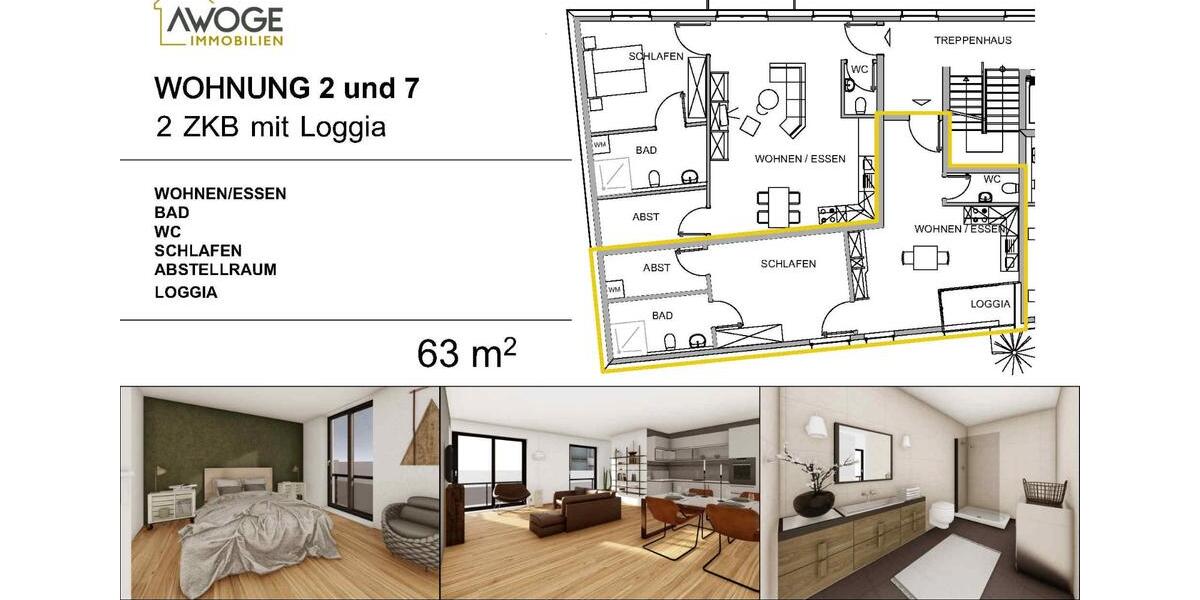 Neubau 2 ZKDB in Übach-Palenberg Zentrum WE02WE07 ab 01.05.2026 2 zimmer