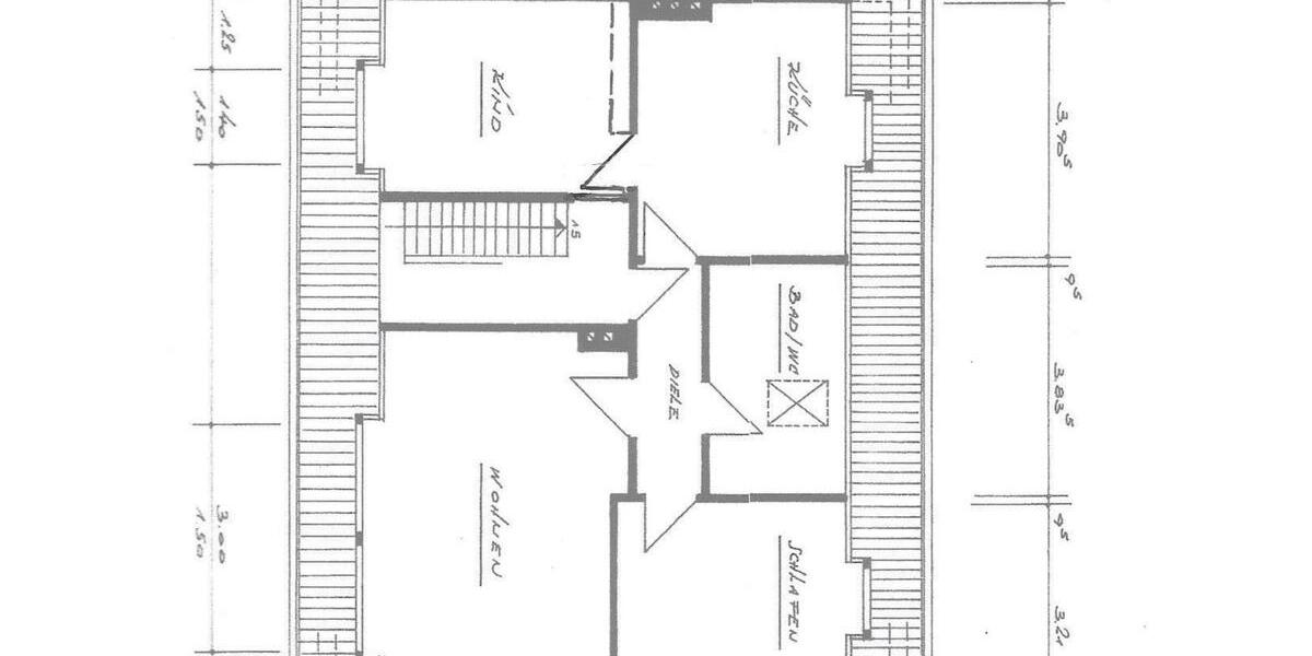 Dachgeschoßwohnung Aachen Eilendorf - 3 Zimmer, 80 m&sup2;, 680&euro; | Angebot:24868558