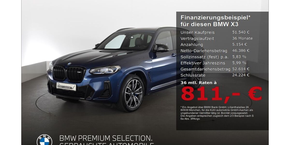 BMW X3 67.040 km 51.540 &euro; Aachen 52078