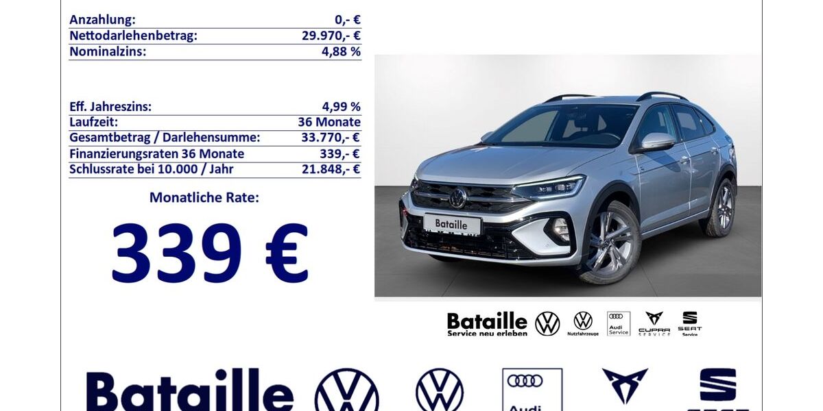 VW Taigo 13.290 km 26.970 &euro; Jülich 52428