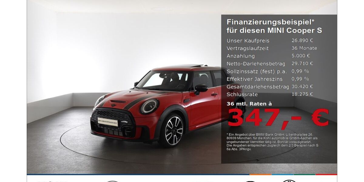 Mini Cooper S 23.699 km 24.940 &euro; Aachen 52078