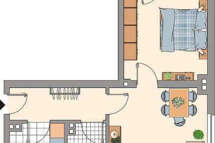Wohnung zum Mieten in Eschweiler 409 € 46 m²