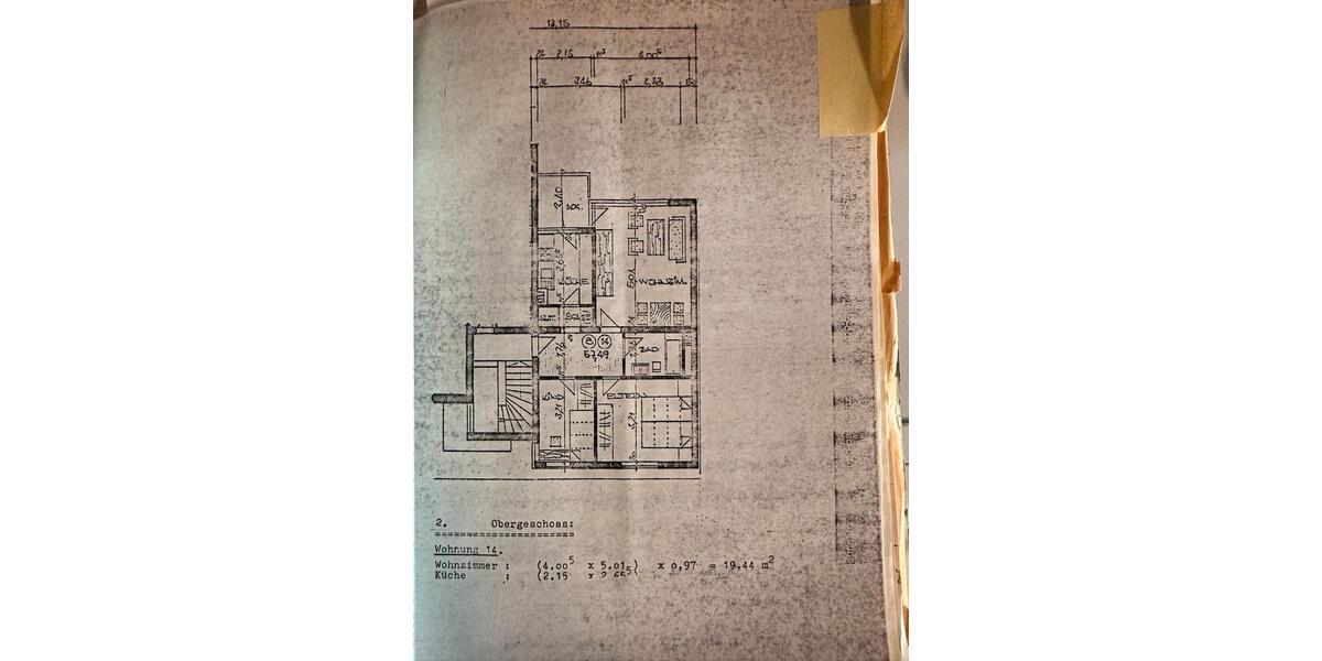 Etagenwohnung Düren Rölsdorf - 3 Zimmer, 58 m&sup2;, 109.000&euro; | Angebot:27248470