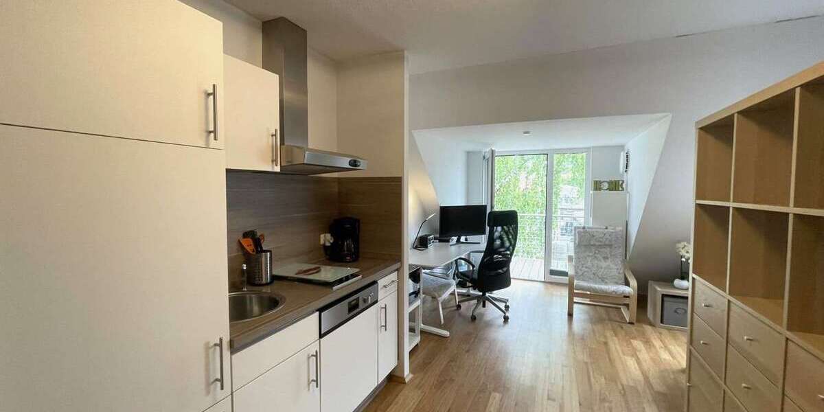 Etagenwohnung Aachen Aachen-Mitte - 1 Zimmer, 31 m&sup2;, 450&euro; | Angebot:27233475